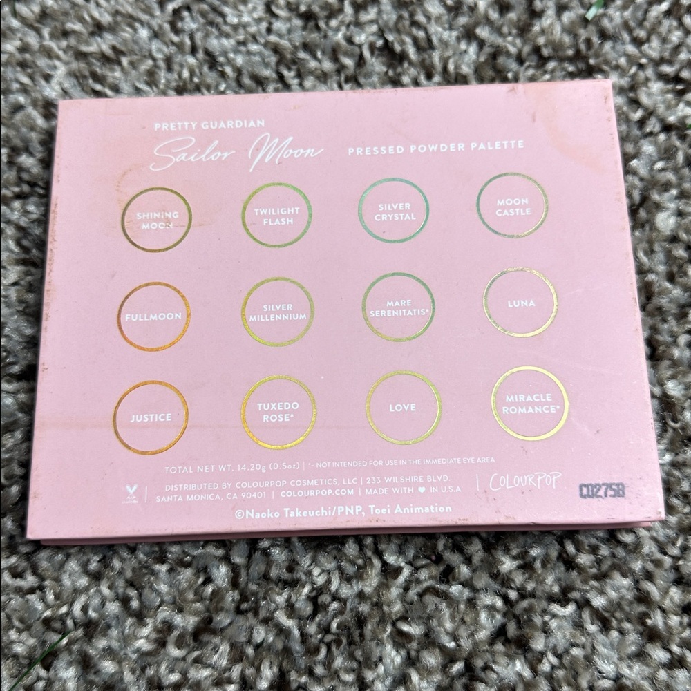 Colourpop Sailor Moon Pretty Guardian Palette - Picture 2 of 4